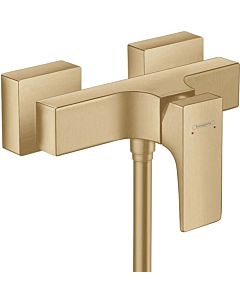 hansgrohe Metropol single lever shower mixer 32560140 exposed, brushed bronze