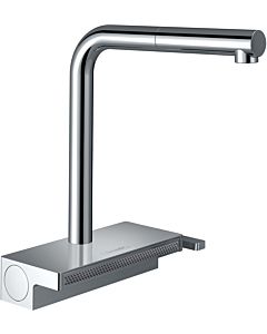 hansgrohe Aquno Select M81 kitchen mixer 73830000 chrome, with pull-out spray, 2jet, sBox