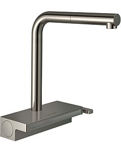 hansgrohe Aquno Select M81 kitchen mixer 73830800 stainless steel finish, with pull-out spray, 2jet, sBox