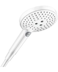 hansgrohe Raindance Select S hand shower 26531700 9 l / min, DN 15, 3jet, shower head Ø 125 mm, matt white
