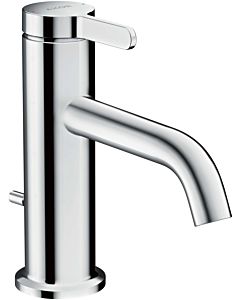 hansgrohe Axor One basin mixer 48000000 projection 130mm, with lever handle and pop-up waste set, chrome