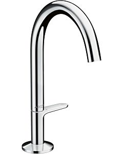 hansgrohe Axor One basin mixer 48020000 projection 140mm, with push-open waste set, chrome