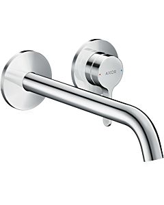 hansgrohe Axor One Finishing set 48120000 Concealed fitting, for wall mounting, with lever handle and spout 220mm, chrome