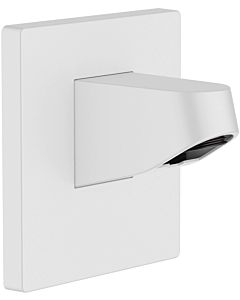 hansgrohe Pulsify wall connector 24139700 for overhead shower 105, matt white
