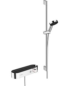 hansgrohe Pulsify Select S shower set 24270000 shower bar 90 cm, relaxation, with hand shower, chrome