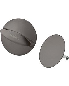 hansgrohe Flexaplus 58185340 brushed black chrome, waste / overflow set