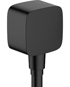 hansgrohe Fixfit hose connection 26457670 with backflow preventer, matt black