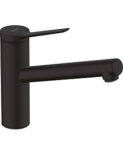 hansgrohe Zesis M33 150 kitchen faucet 74802670 1jet, swivel range adjustable, matte black