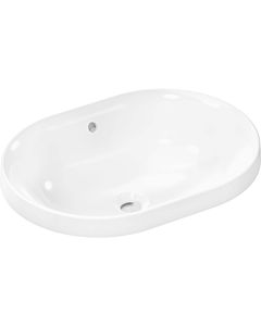 hansgrohe Xuniva built-in washbasin 60157450 550x400mm, without tap hole, with overflow, white