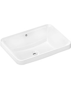 hansgrohe Xuniva built-in washbasin 61066450 550x400mm, without tap hole, with overflow, SmartClean, white