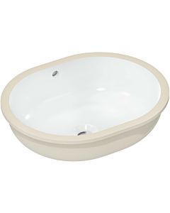 hansgrohe Xuniva lavabo à encastrer 61050450 450x350mm, sans trou pour robinetterie, avec trop-plein, SmartClean, blanc