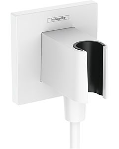 hansgrohe FixFit Porter E hose connector 26889700 for hand shower, matt white