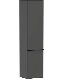 hansgrohe Xelu Q armoire haute 54136670 370x400x1650mm, charnière de porte à gauche, gris diamant mat, noir mat