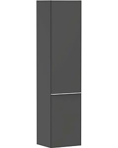 hansgrohe Xelu Q armoire haute 54136700 370x400x1650mm, charnière de porte à gauche, gris diamant mat, blanc mat