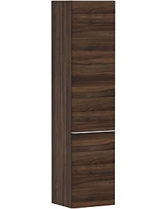 hansgrohe Xelu Q tall cabinet 54138700 370x400x1650mm, door hinge on the left, dark walnut, matt white