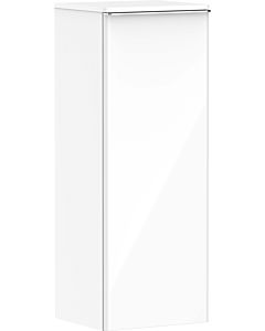 hansgrohe Xelu Q medium cabinet 54127000 370x400x1065mm, door hinge on the left, white high gloss, chrome