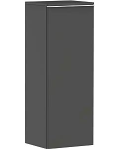 hansgrohe Xelu Q half-tall cabinet 54128700 370x400x1065mm, door hinge on the left, diamond gray matt, matt white