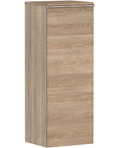hansgrohe Xelu Q mid-tall cabinet 54129000 370x400x1065mm, door hinge on the left, natural oak, chrome
