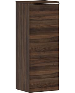 hansgrohe Xelu Q mid-tall cabinet 54130000 370x400x1065mm, door hinge on the left, dark walnut, chrome