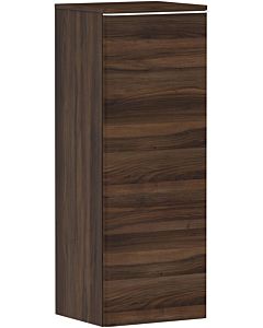 hansgrohe Xelu Q half-tall cabinet 54130700 370x400x1065mm, door hinge on the left, dark walnut, matt white