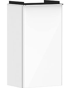 hansgrohe Xelu Q Waschtischunterschrank 54011000 340x605x245mm, für Handwaschbecken, links, weiß hochglanz, chrom