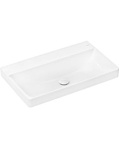 hansgrohe Xelu Q lavabo 61021450 800x480mm, sans trou pour robinetterie/trop-plein, SmartClean, blanc