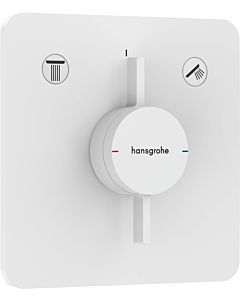 hansgrohe DuoTurn Q mixer 75414700 flush-mounted, for 2 Verbraucher , matt white