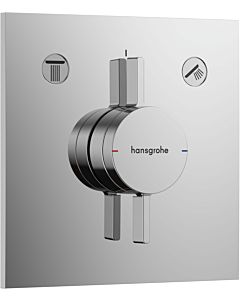 hansgrohe DuoTurn E mixer 75417000 flush-mounted, for 2 Verbraucher , chrome