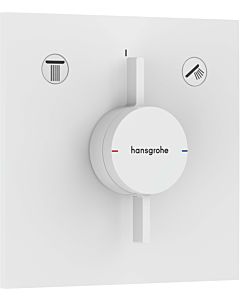 hansgrohe DuoTurn E mixer 75417700 flush-mounted, for 2 Verbraucher , matt white
