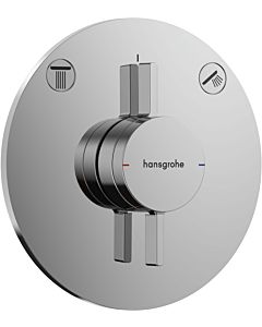 hansgrohe DuoTurn S mixer 75418000 flush-mounted, for 2 Verbraucher , chrome