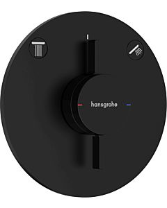 hansgrohe DuoTurn S mixer 75418670 flush-mounted, for 2 Verbraucher , matt black