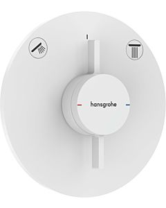 hansgrohe DuoTurn S mitigeur 75418700 encastré, pour 2 Verbraucher , blanc mat