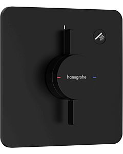 hansgrohe DuoTurn Q mitigeur 75614670 encastré, pour 1 Verbraucher , noir mat