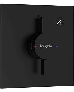 hansgrohe DuoTurn E mixer 75617670 flush-mounted, for 1 Verbraucher , matt black