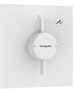 hansgrohe DuoTurn E mixer 75617700 flush-mounted, for 1 Verbraucher , matt white