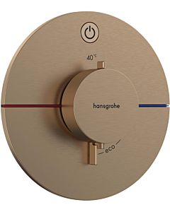hansgrohe ShowerSelect Comfort S Thermostat 15553140 UP, for 1 Verbraucher , brushed bronze