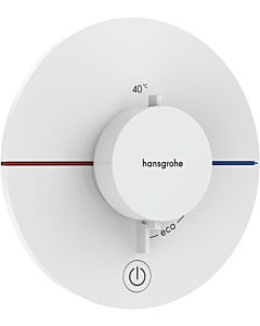 hansgrohe ShowerSelect Comfort S thermostat 15562700 UP, for 1 Verbraucher and an additional outlet, matt white