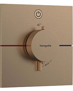 hansgrohe ShowerSelect Comfort E Thermostat 15571140 UP, für 1 Verbraucher, brushed bronze