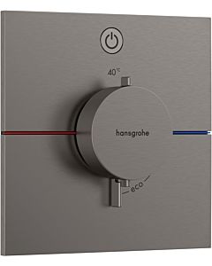 hansgrohe ShowerSelect thermostat Comfort E 15571340 UP, pour 1 Verbraucher , chrome noir brossé
