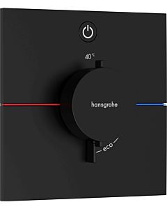 hansgrohe ShowerSelect Comfort E Thermostat 15571670 UP, für 1 Verbraucher, mattschwarz