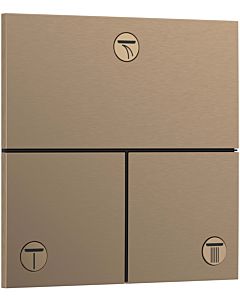 hansgrohe ShowerSelect Comfort E Ventil 15573140 UP, für 3 Verbraucher, brushed bronze