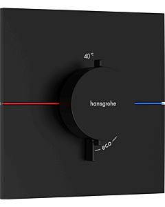 hansgrohe ShowerSelect thermostat Comfort E 15574670 UP, pour 1 Verbraucher , noir mat