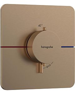 hansgrohe ShowerSelect Comfort Q Thermostat 15588140 UP, for 1 Verbraucher , brushed bronze