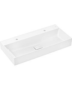 hansgrohe Xevolos E washbasin 61110450 1000x480mm, 2 tap holes, without overflow, SmartClean, white