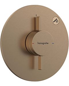 hansgrohe DuoTurn S Mischer 75618140 Unterputz, für 1 Verbraucher, brushed bronze