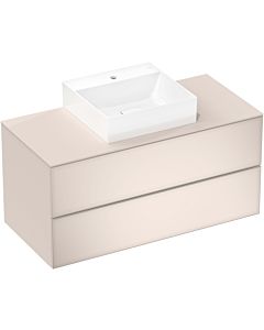 hansgrohe Xevolos E countertop hand washbasin 61090450 500x480mm, with tap hole, without overflow, SmartClean, white