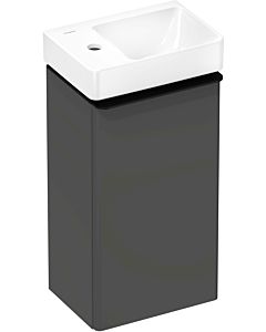 hansgrohe Xelu Q Waschtischunterschrank 54016670 340x605x245mm, für Handwaschbecken, rechts, diamantgrau matt, mattschwarz
