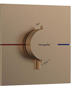 hansgrohe ShowerSelect Comfort E Thermostat 15574140 UP, für 1 Verbraucher, brushed bronze
