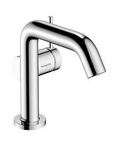 hansgrohe WTM 110 Fine CoolStart 73320000 with push-open drain fitting chrome