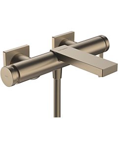 hansgrohe Tecturis single lever bath mixer 73420140 projection 213mm, AP, brushed bronze
